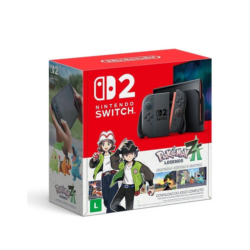 Console Nintendo Switch 2 + Pokemon Legends: Z-A, Modelo Nacional